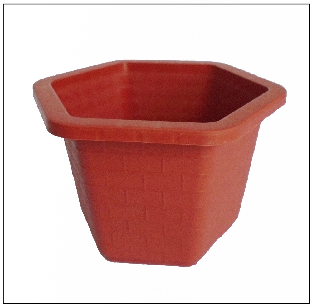 Chậu lục giác to - Ảnh 1